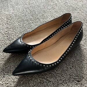 Christian Louboutin Anjalina Spiked Flats